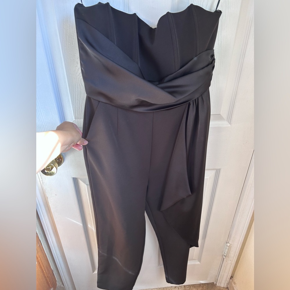 Steve Madden  Black Jumpsuit M